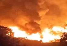 নিউটাউনে ভয়াবহ অগ্নিকাণ্ড! ঘটনাস্থলে দমকল বাহিনী